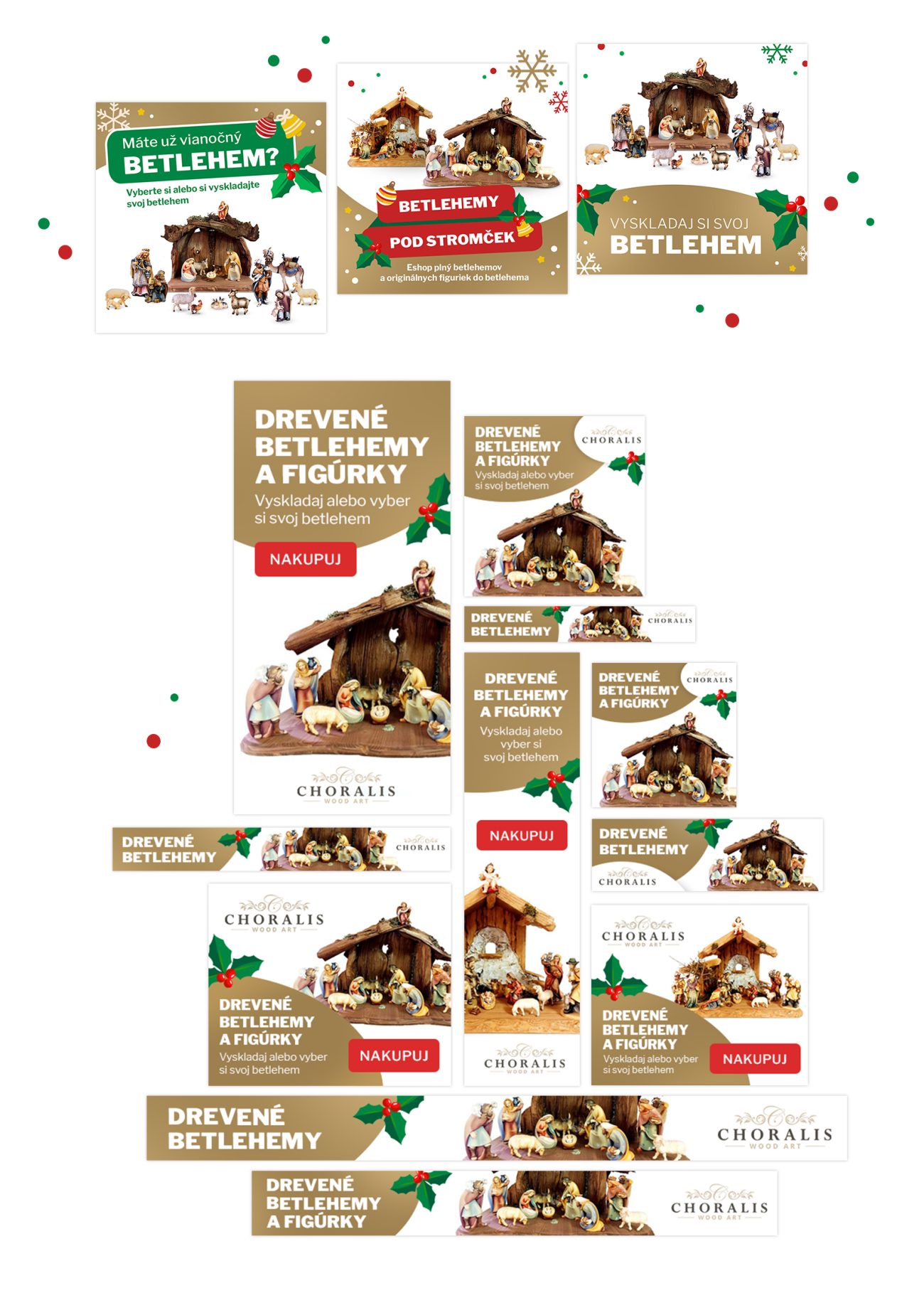 Tvorba reklamnej kampane pre choralis.art