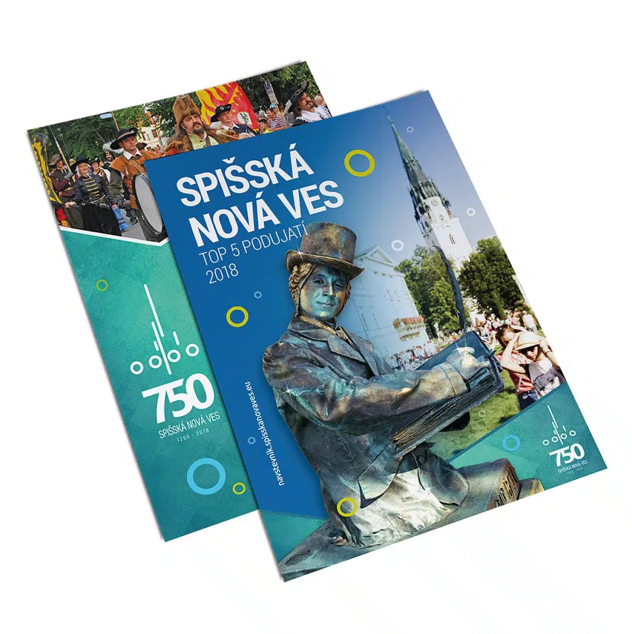 Tvorba letáku Top podujatia pre mesto Spišská Nová Ves