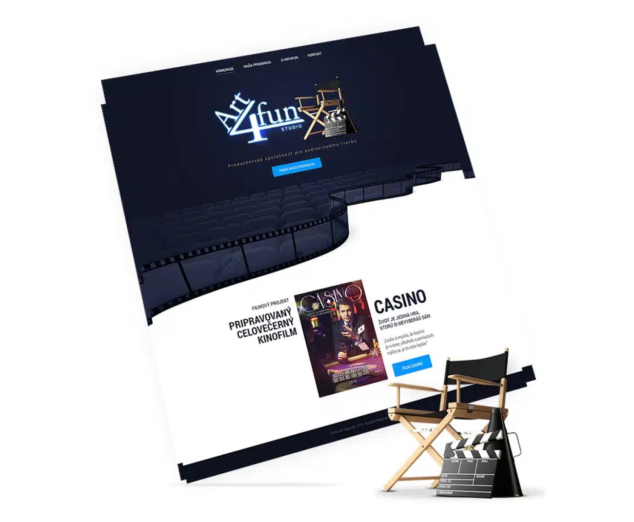 Tvorba webstránky art4fun.sk