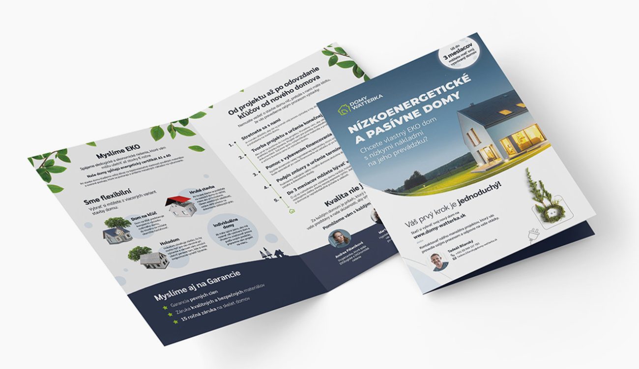 Tvorba katalógu pre Domy Watterka