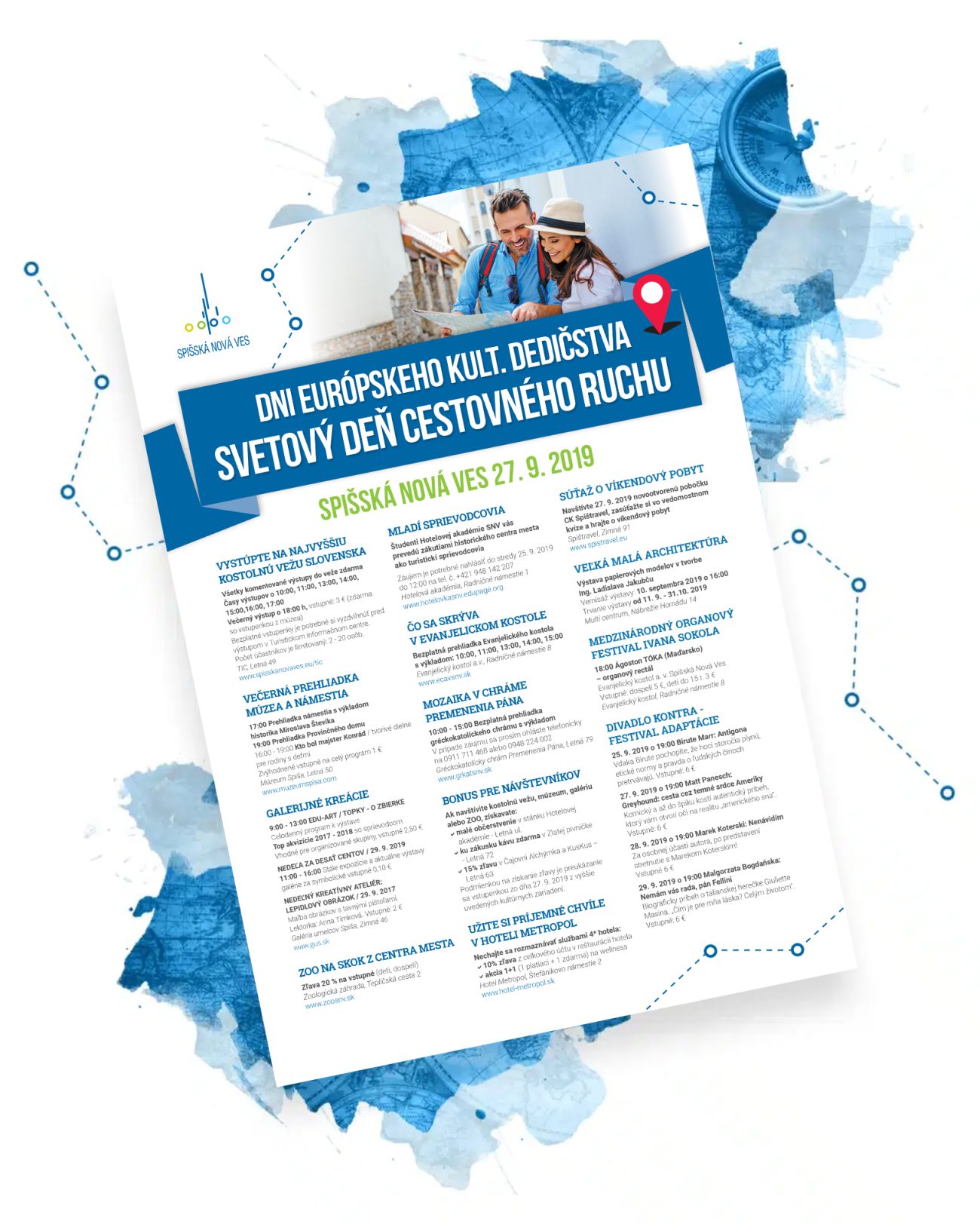 Tvorba plagátu Svetový deň cestovného ruchu