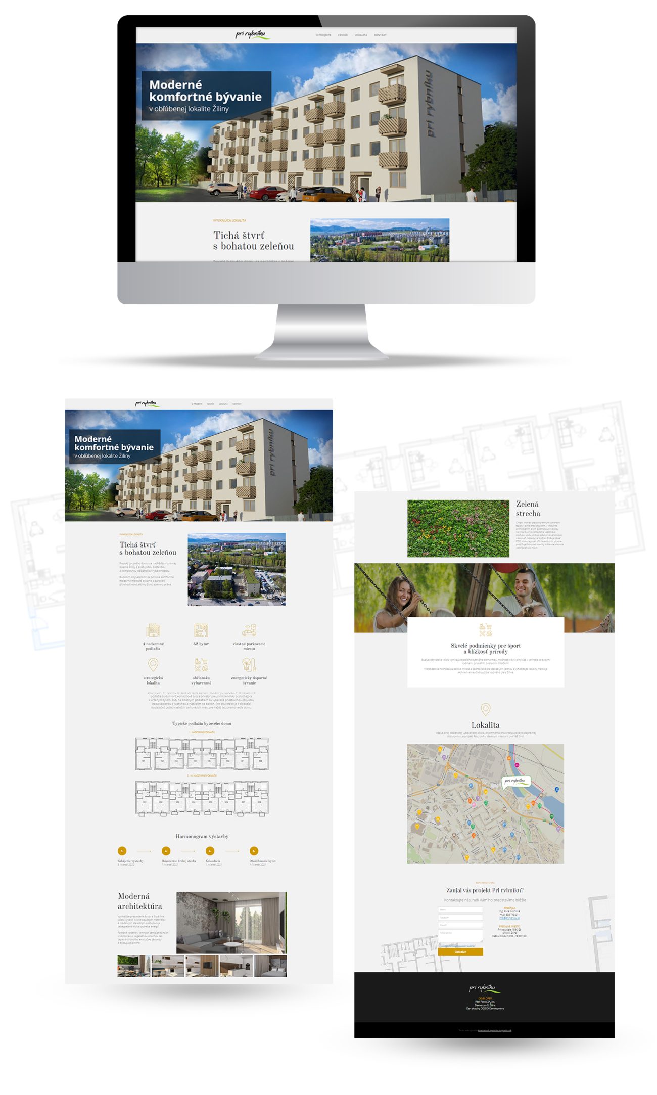 Tvorba webstránky prirybniku.sk