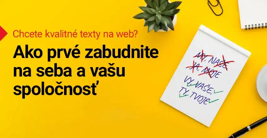 copywriting a tvorba kvalitných textov pre webstránky