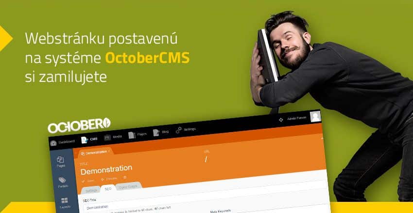 Tvorba webstránky na mieru na redakčnom systéme OctoberCMS 