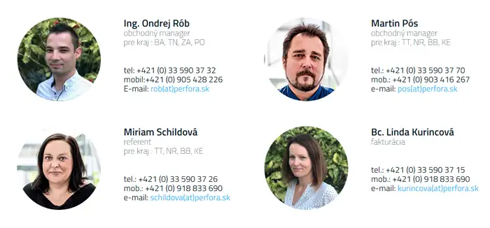 Koľko kontaktných údajov je potrebných na webstránke?