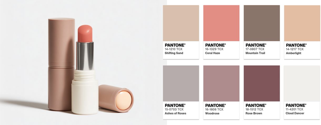 Ukážka použitia farby roka 2026 PANTONE 11-4201 - Cloud Dancer vo farebnej palete Comfort zone