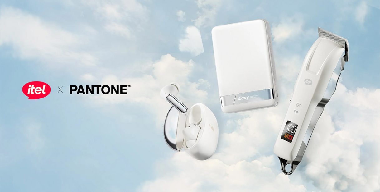 Ukážka použitia farby roka 2026 PANTONE 11-4201 - Cloud Dancer na produktoch