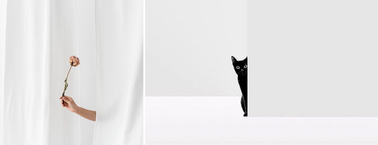 Ukážka použitia farby roka 2026 PANTONE 11-4201 - Cloud Dancer v dizajne