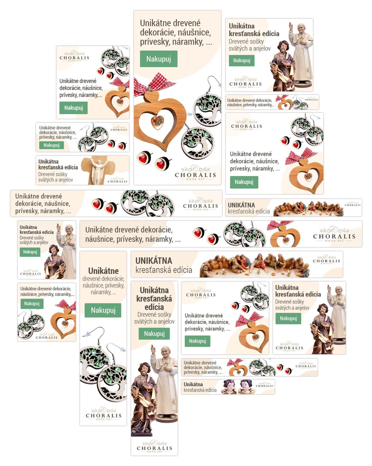 Tvorba reklamnej kampane pre Choralis.art