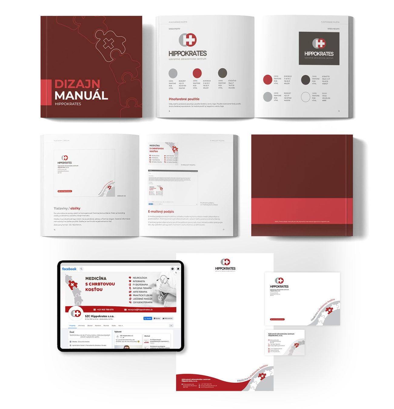 Tvorba dizajn manuálu pre Hippokrates