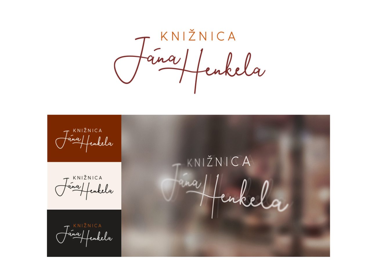 Knižnica Jána Henkela - logo