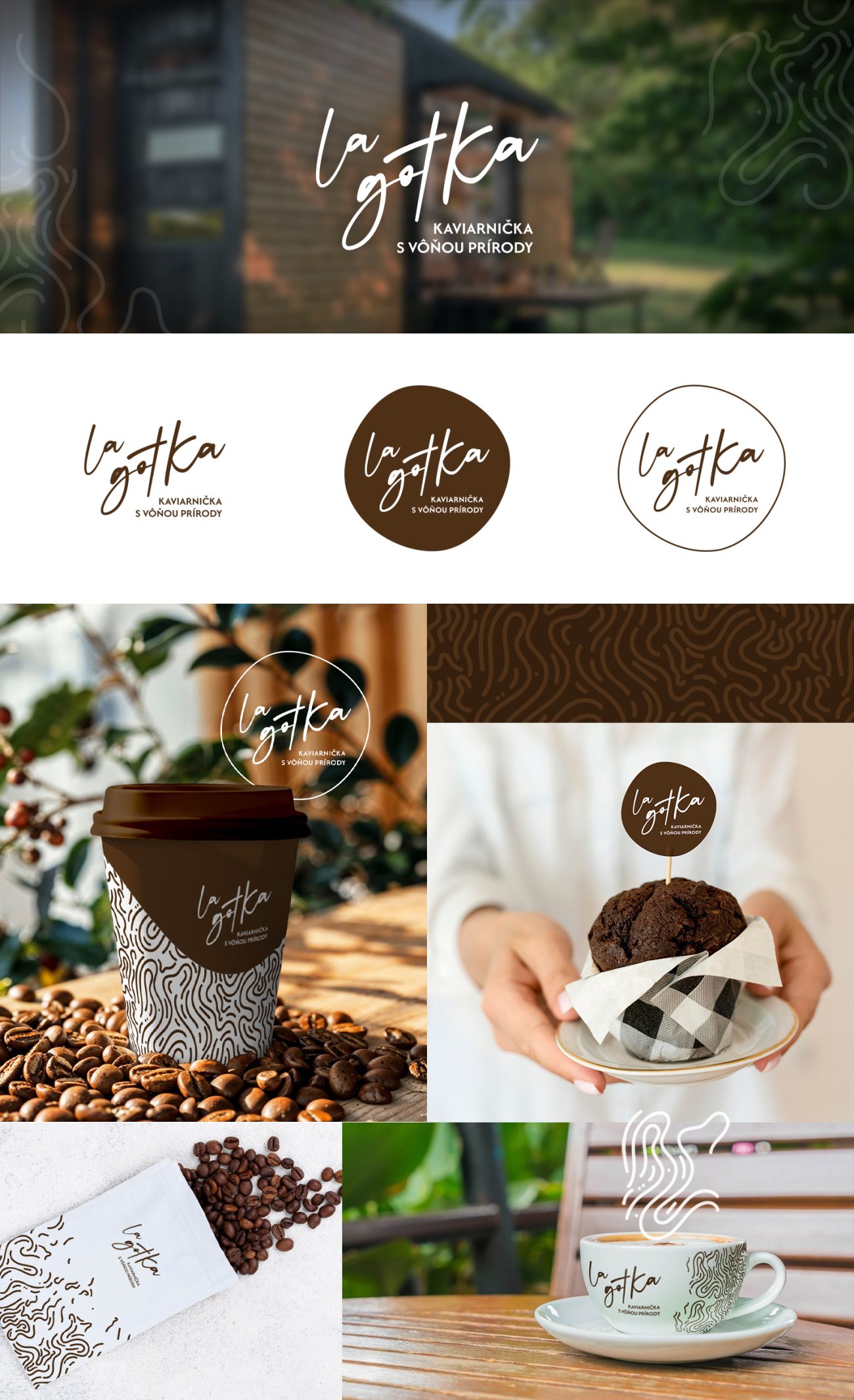 Tvorba firemnej identity pre pojazdnú kaviarničku La Gotka