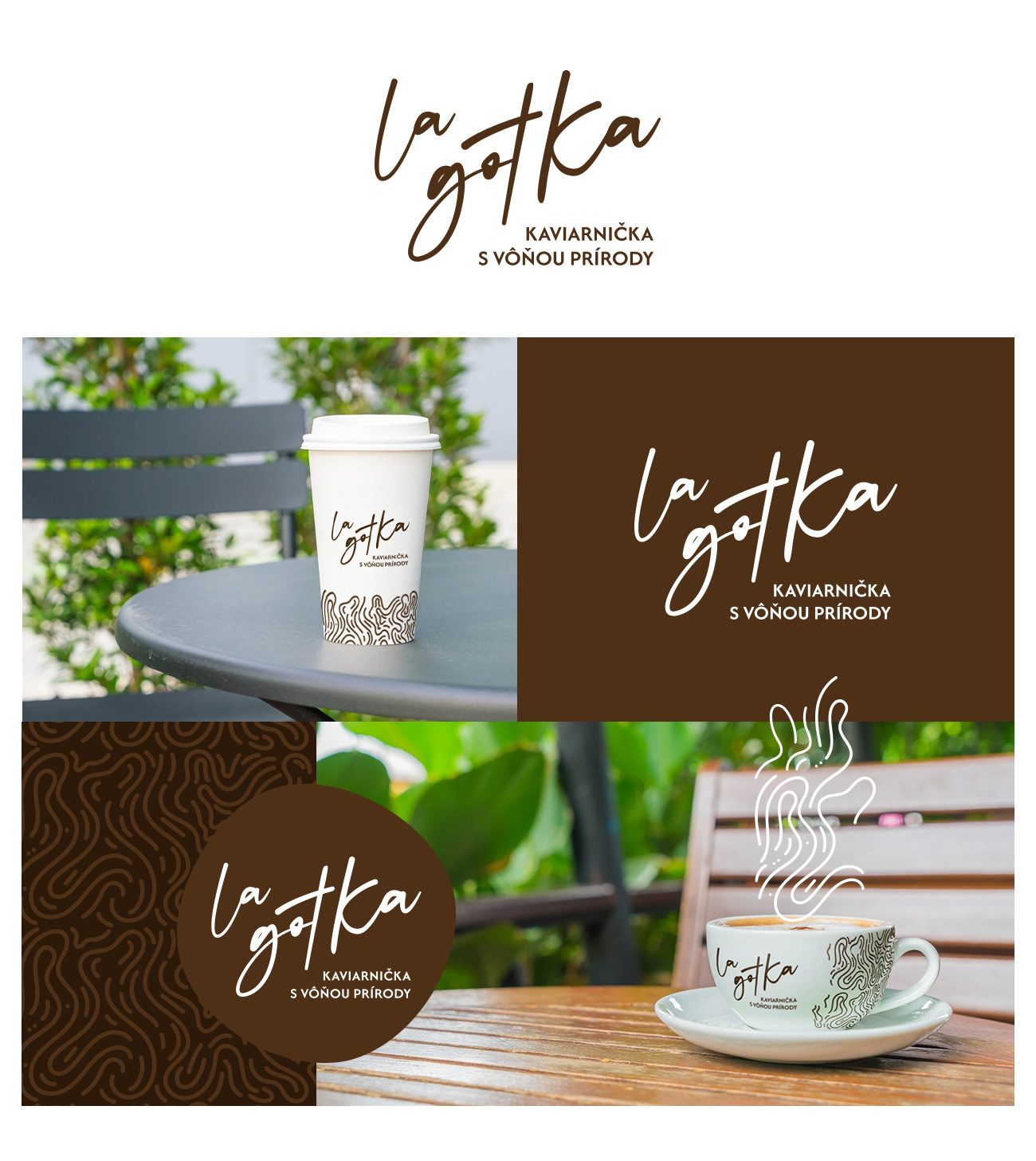 Tvorba loga pre pojazdnú kaviarničku La Gotka
