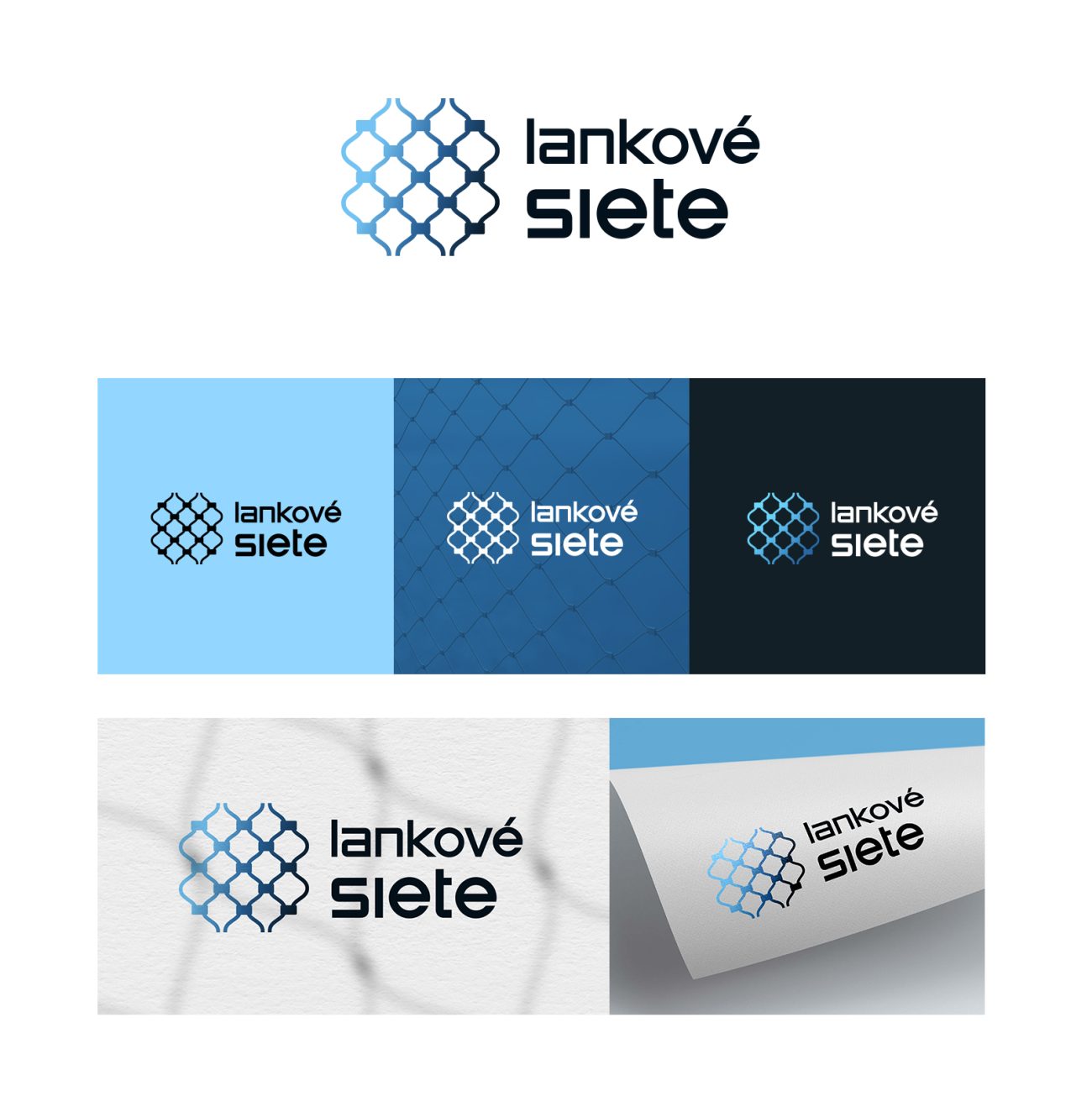 Tvorba loga Lankové siete