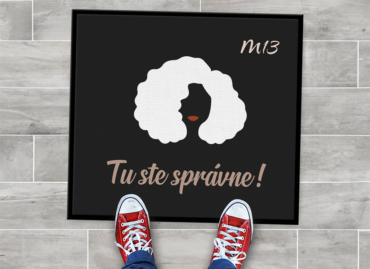 Rohožka na mieru pre Studio m13