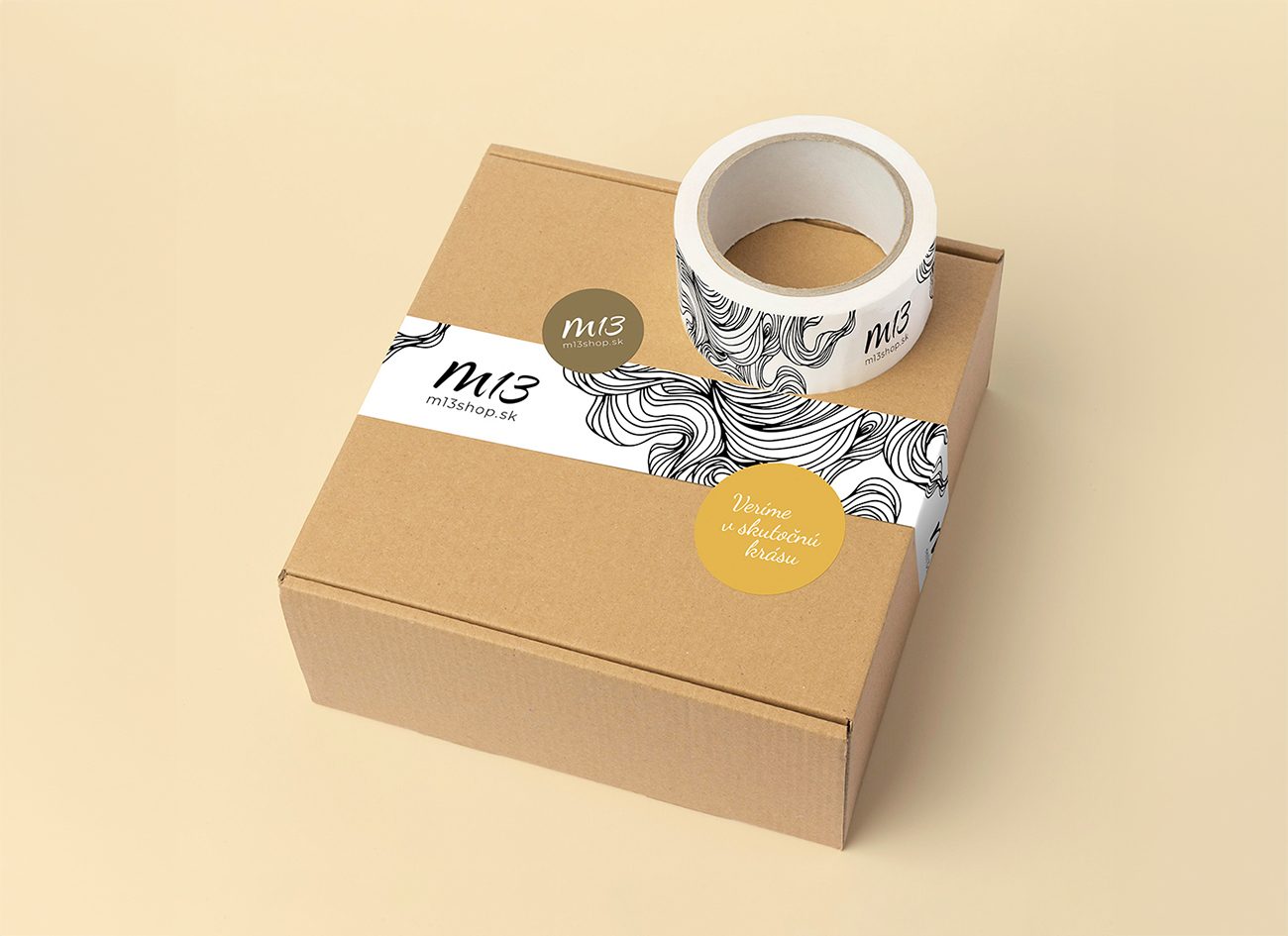 Obalový dizjan pre produkty Studio m13