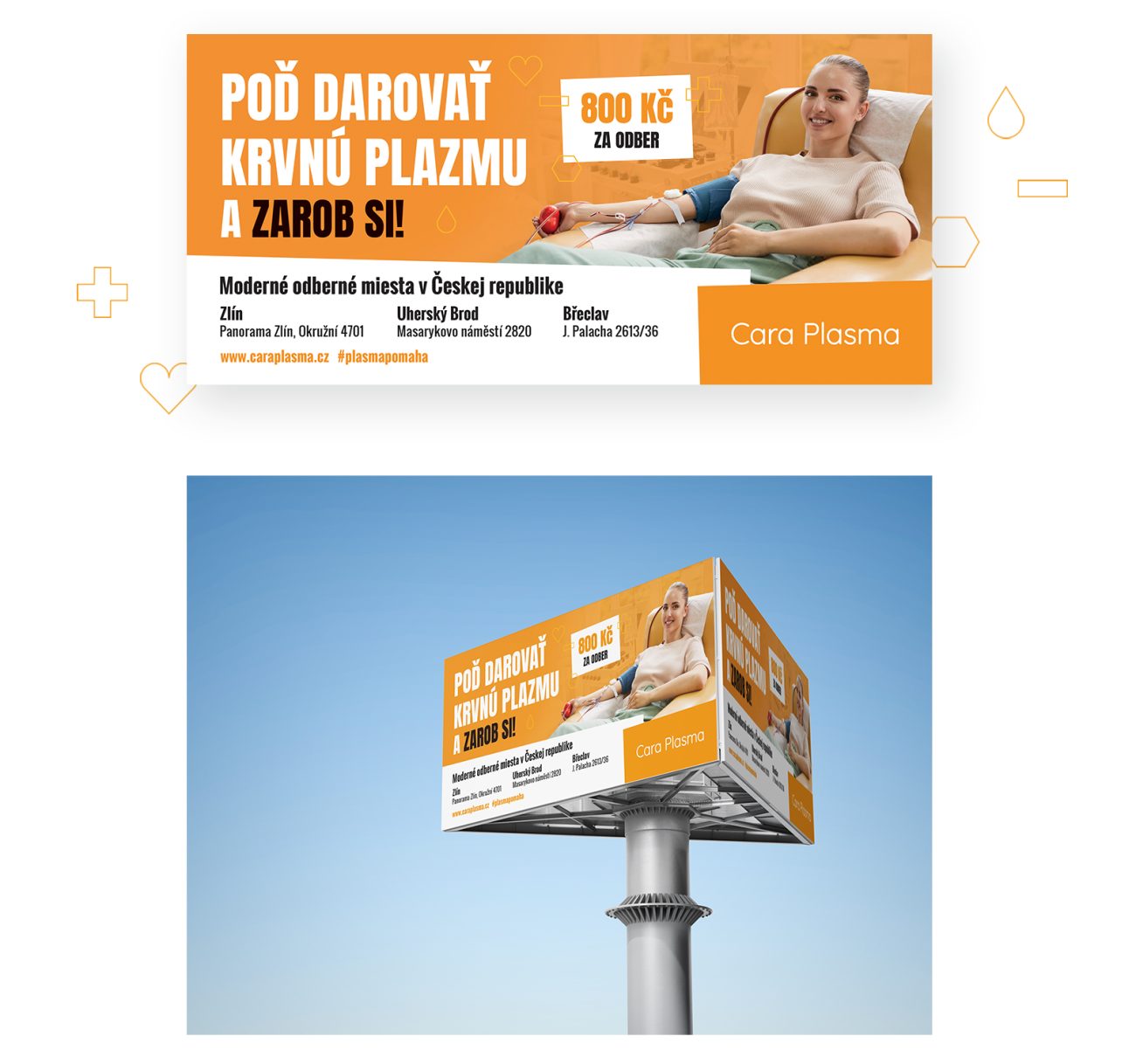 Tvorba billboardu pre Cara Plasma s.r.o