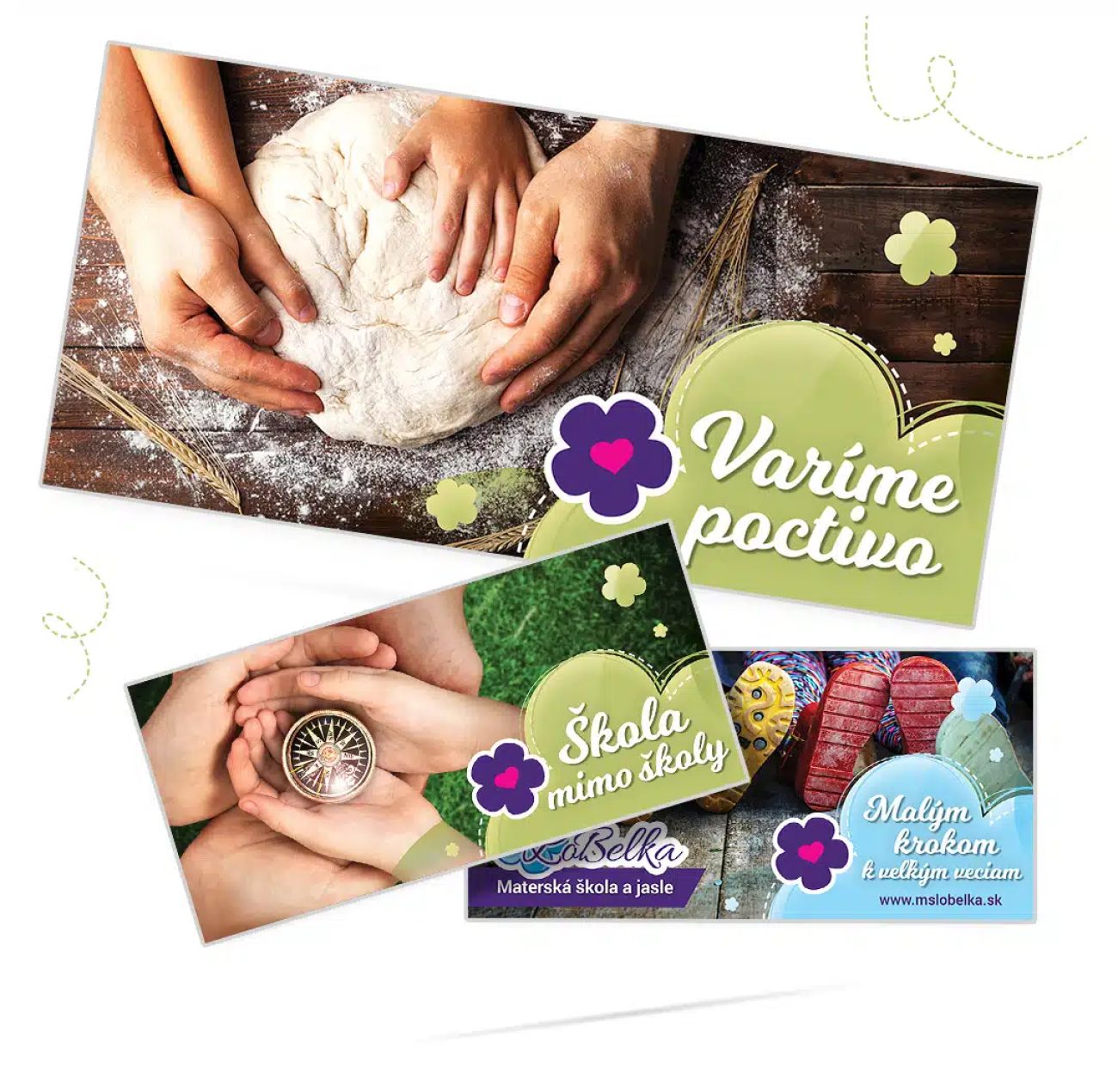 Grafický dizajn a tvorba billboardu pre MŠ Lobelka