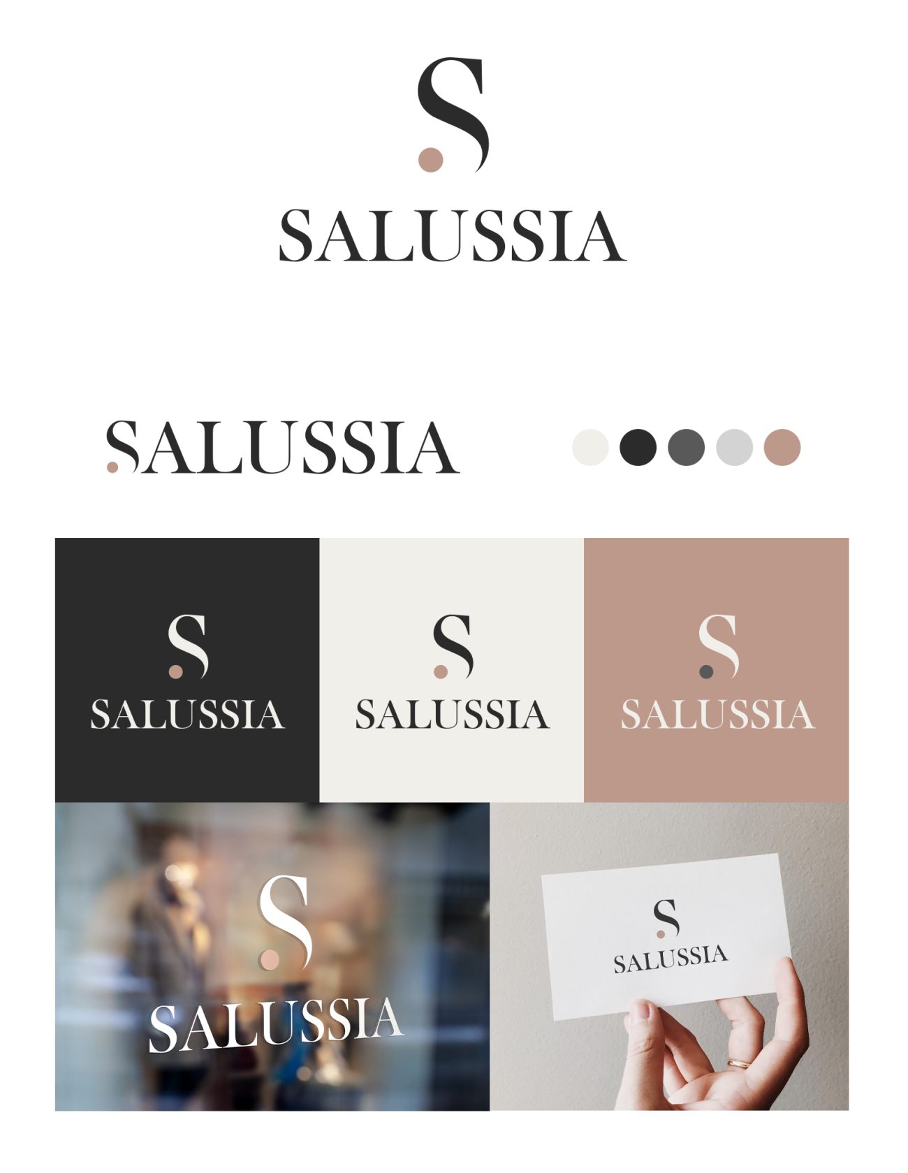 Ukážka aplikácie loga Salussia