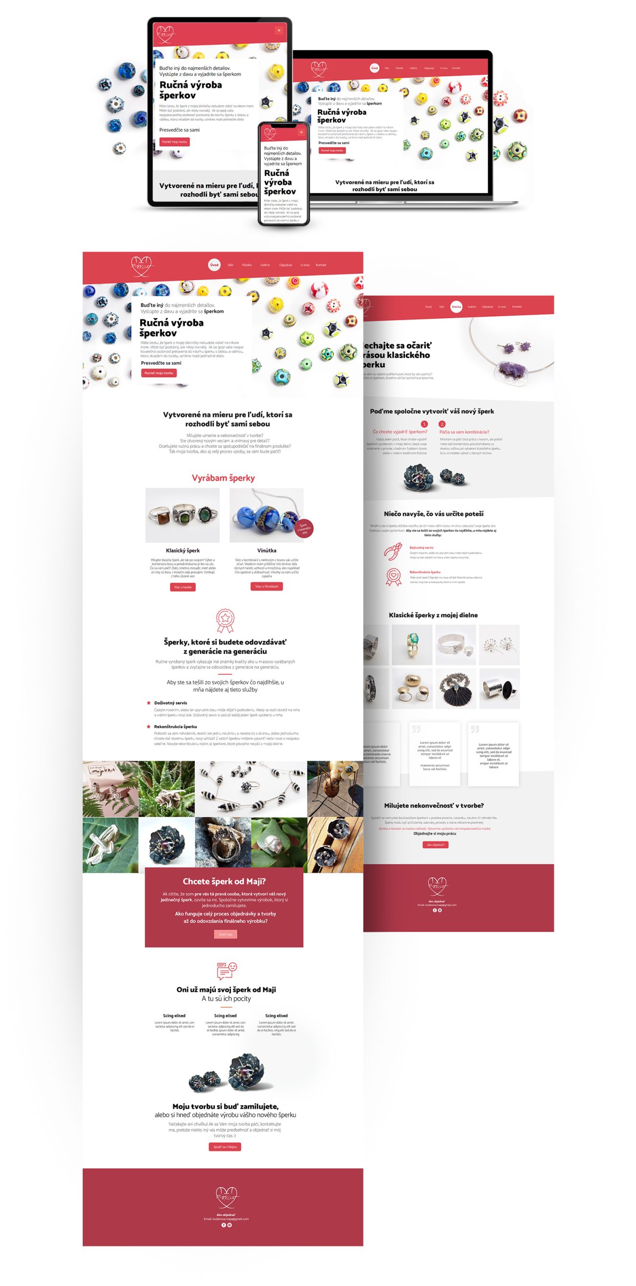 Tvorba webstránky a grafický dizajn Majakart.sk