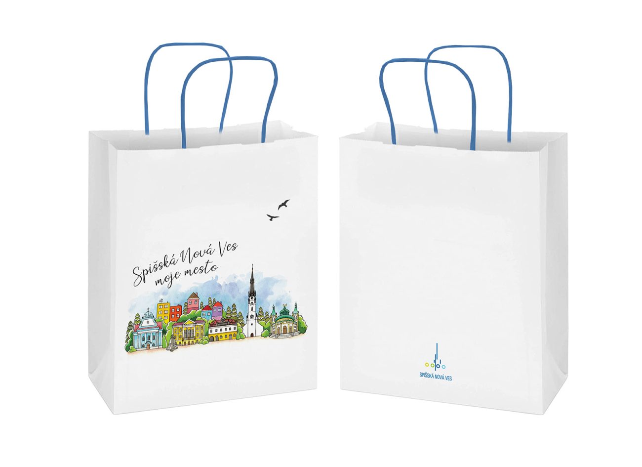 Tašky s potlačou Spišská Nová Ves moje mesto