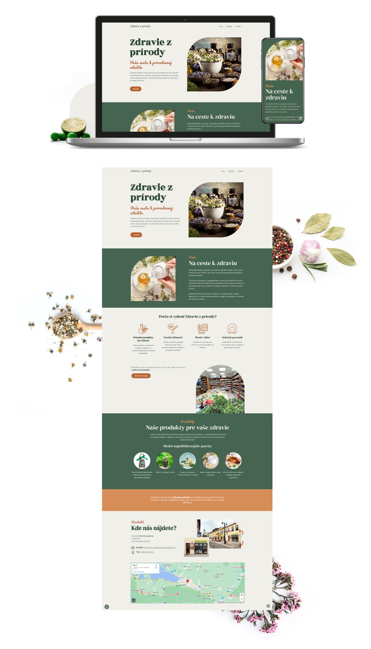 Tvorba webstranky a copywriting pre zdravieliptov.sk