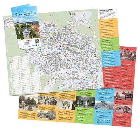 Ukážka použitia infografiky v grafickom návrhu tlačovín