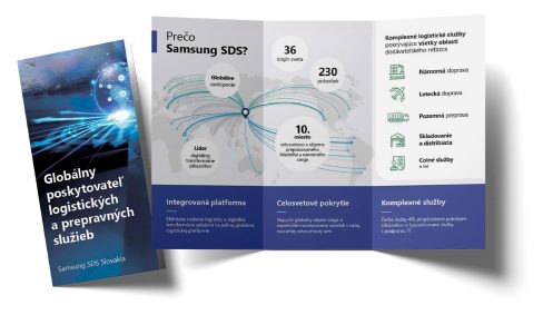 Ukážka použitia infografiky v grafickom návrhu tlačovín