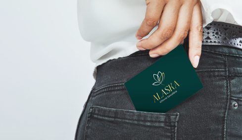 Ukážka aplikácie loga Alaska s.r.o