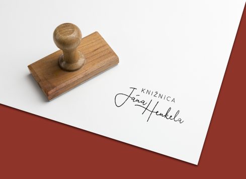 Knižnica Jána Henkela - pečiatka a logo