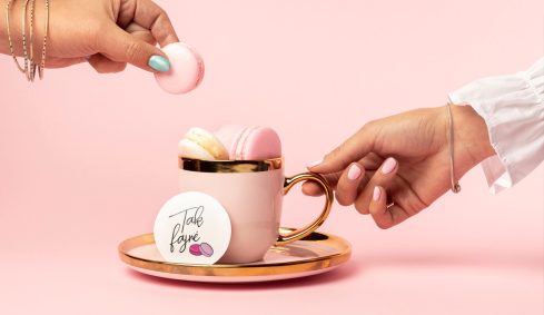 Ukážka aplikácie loga pre Tak fajne