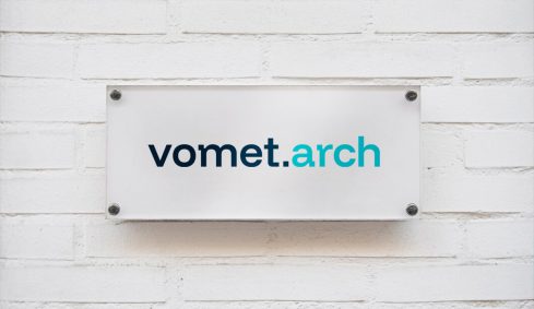 Ukážka aplikácie loga VometArch