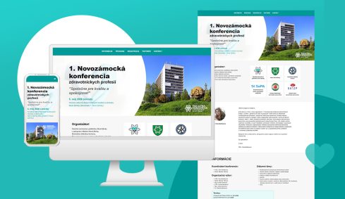 Ukážka tvorby webstránky novozamockakonferencia.sk