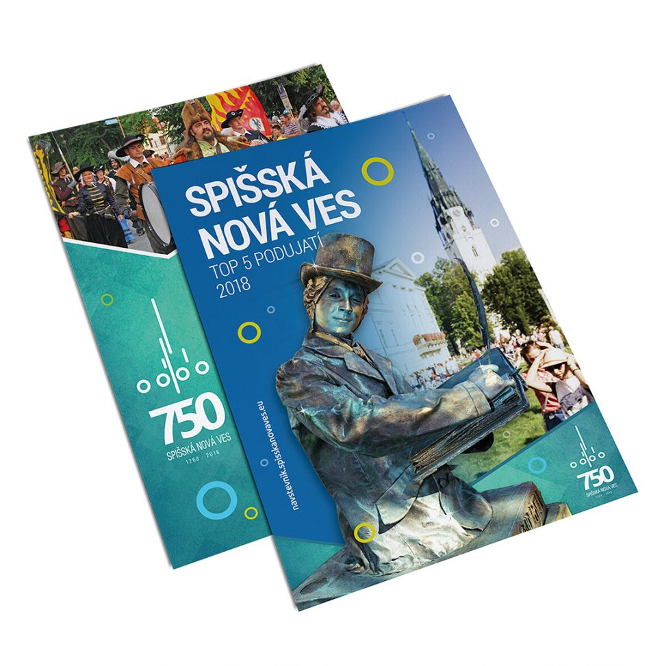 grafický dizajn a tvorba plagátu pre mesto Spišská Nová Ves