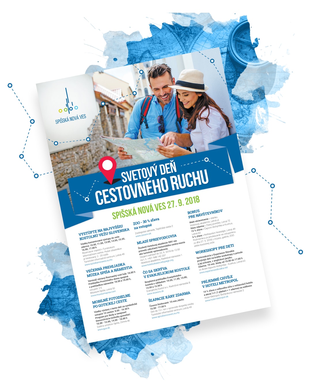 Referencia Plagát Svetový deň cestovného ruchu SNV - magnetica.sk